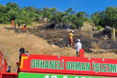 Bursa'da çıkan yangın söndürüldü