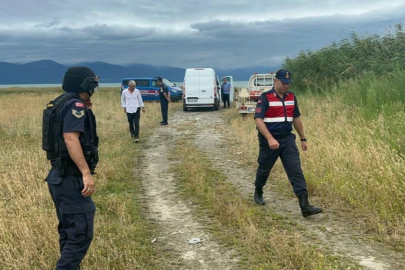 İznik Gölü'nde top mermisi bulundu