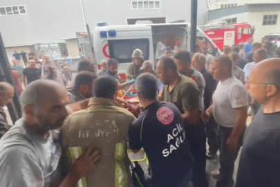 Bursa'da yakıt dolu varil bomba gibi patladı : 1 ağır yaralı