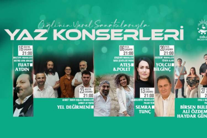 Çiğli yaz konserlerinde sahne yerel sanatçıların