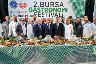 Bursa'da Gastronomi Festivali 15 Eylül'de başlıyor