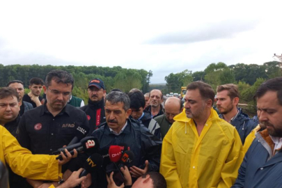 AFAD Başkanı sel bölgesiyle ilgili açıklama yaptı