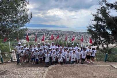 Astımlı çocuklar İznik'te hem öğrendi hem eğlendi