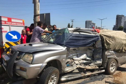 Mersin'de katliam gibi kaza