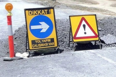 O yol trafiğe kapatıldı