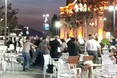 Bursa'da kılıçlı sokak muharebesi