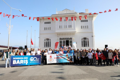 Mudanya'dan Çankaya'ya: 100. Yıl Meşalesi yürüyüşü başladı