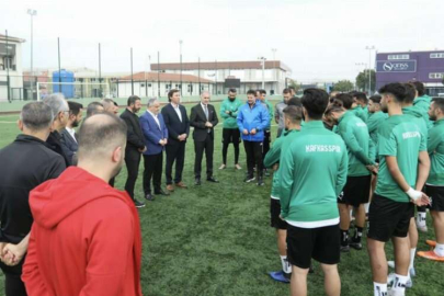 Bursa İnegöl'de Kafkas Kartalına destek ziyareti