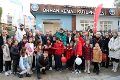 Mudanya Belediyesi Orhan Kemal Kütüphanesi açıldı 