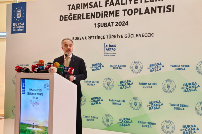 Bursa'da tarım değerlendirme toplantısı: Büyükşehir Belediyesi öncülüğünde tarımın geleceği tartışıldı