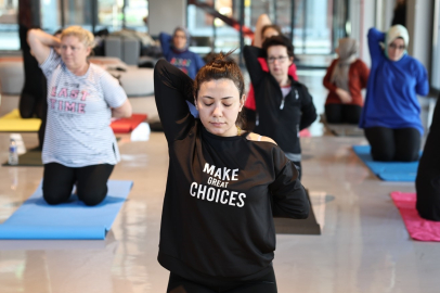 Pancar Deposu’nda yoga buluşmaları başladı