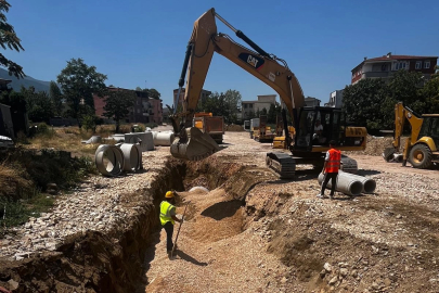 Bursa Büyükşehir'den Yıldırım'a sağlıklı alt yapı